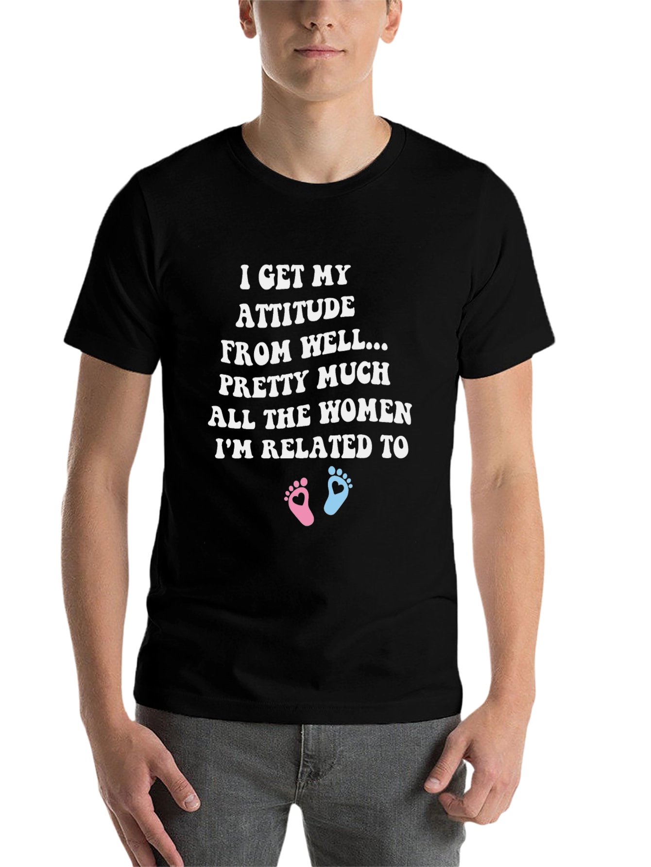 Attitude Women Related To T-Shirt