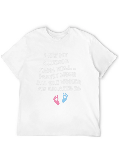 Attitude Women Related To T-Shirt