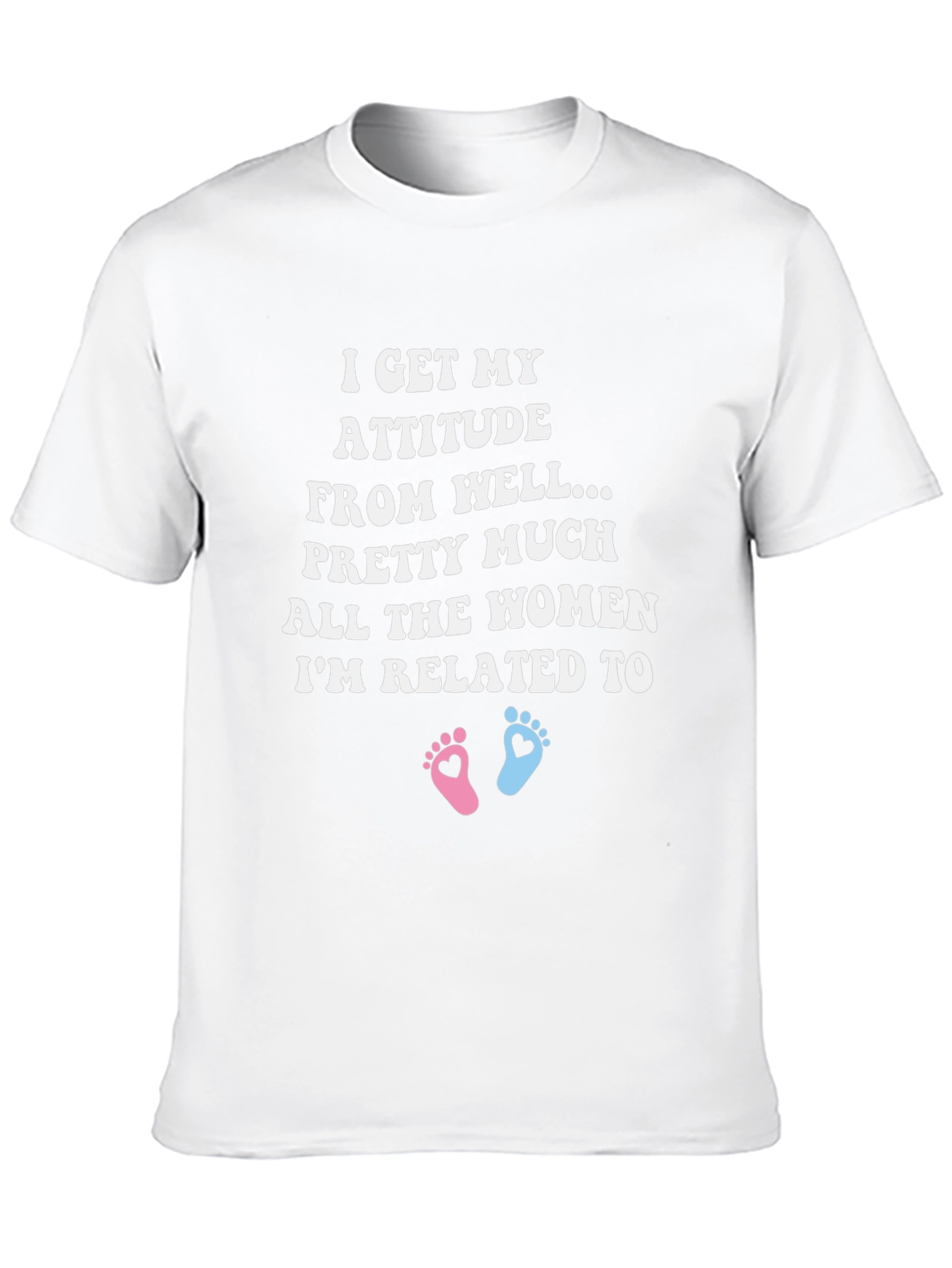 Attitude Women Related To T-Shirt
