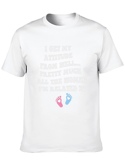 Attitude Women Related To T-Shirt