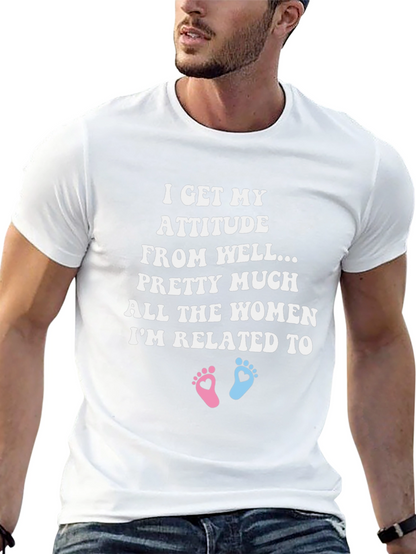 Attitude Women Related To T-Shirt