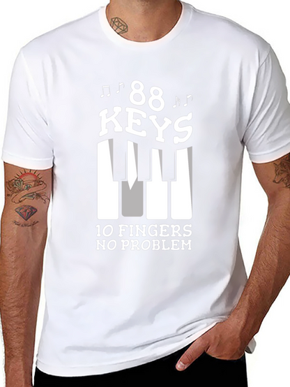 88 Keys 10 Fingers T-Shirt