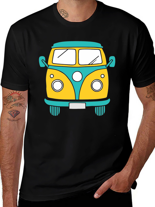 Retro VW Bus Graphic T-Shirt
