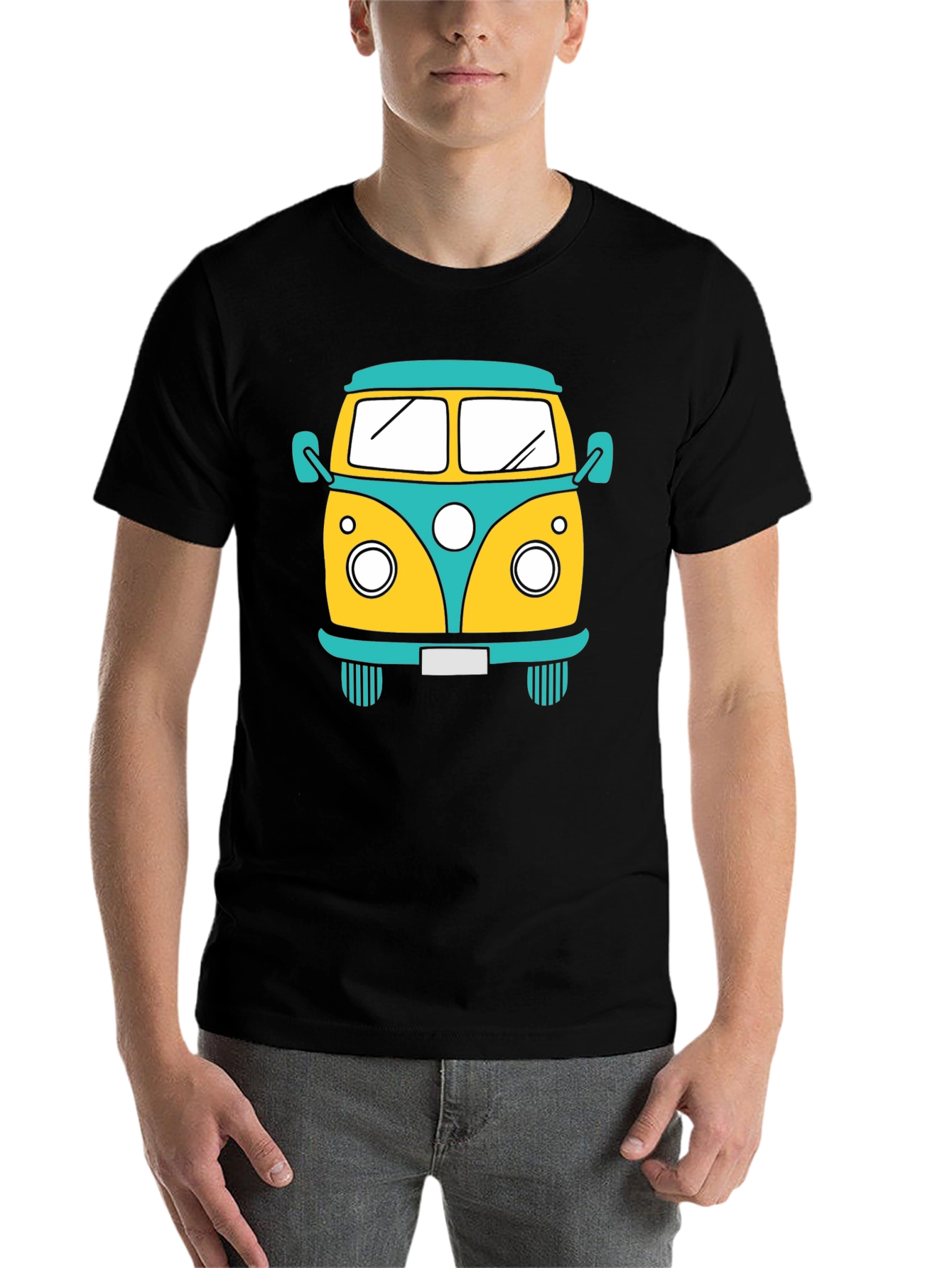 Retro VW Bus Graphic T-Shirt