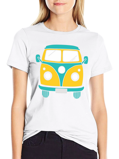 Retro VW Bus Graphic T-Shirt