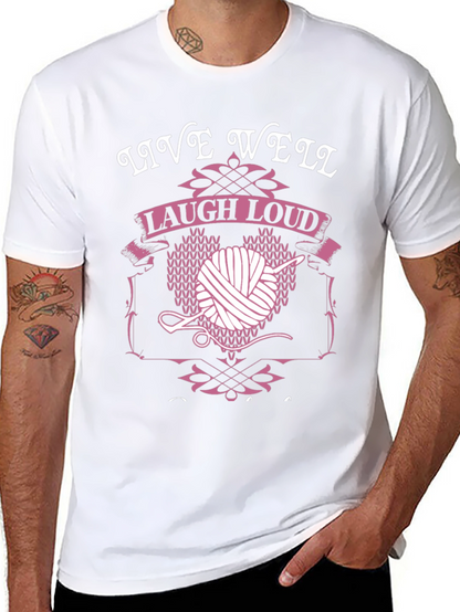 Live Well Laugh Loud Knit T-Shirt