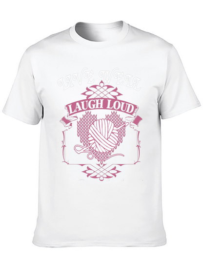 Live Well Laugh Loud Knit T-Shirt