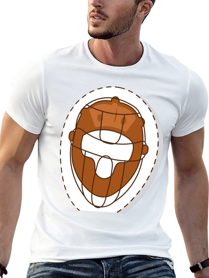 Funny Cartoon Headgear T-Shirt