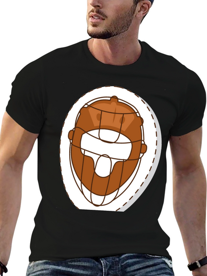 Funny Cartoon Headgear T-Shirt