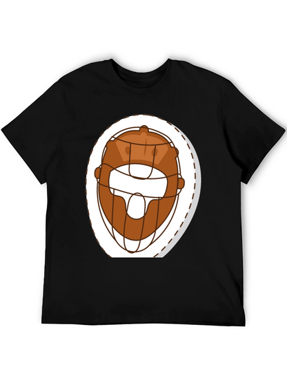 Funny Cartoon Headgear T-Shirt