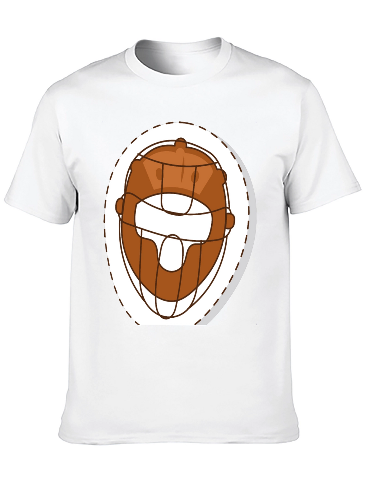 Funny Cartoon Headgear T-Shirt