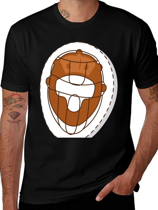 Funny Cartoon Headgear T-Shirt