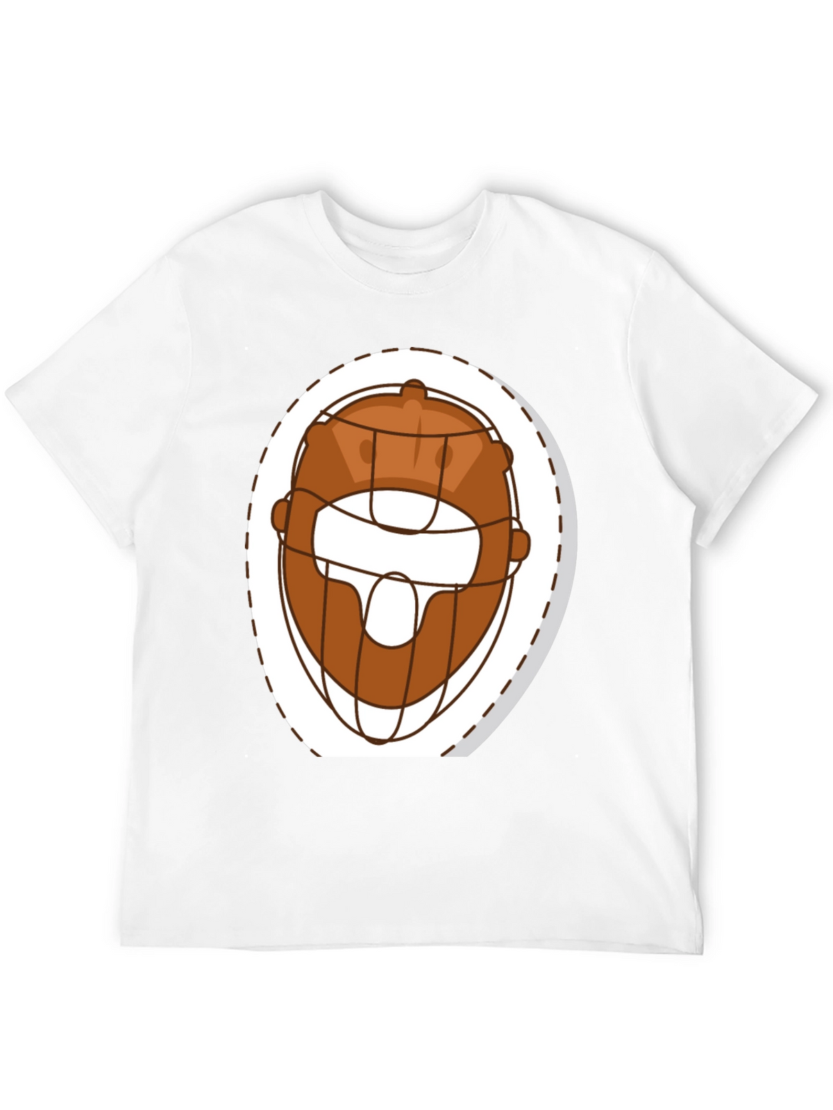 Funny Cartoon Headgear T-Shirt
