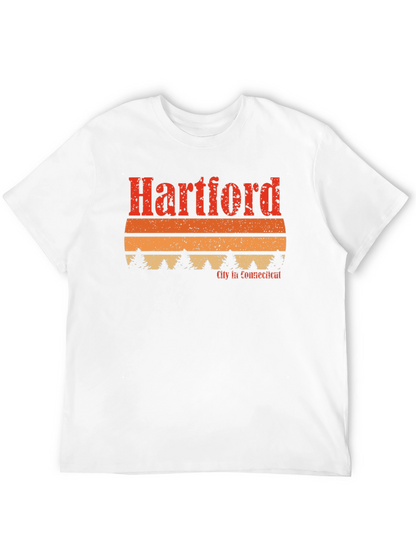 Retro Hartford CT Graphic Tee