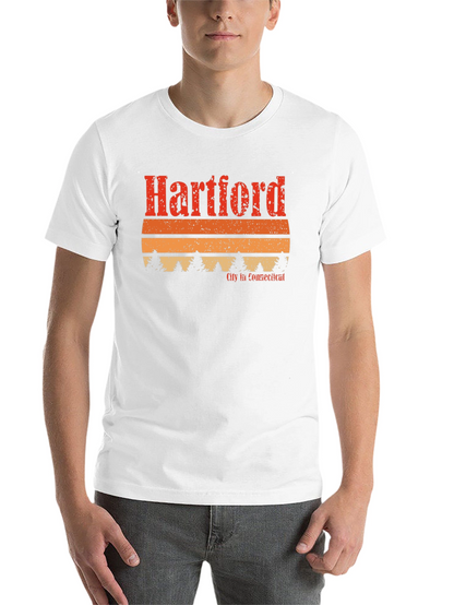 Retro Hartford CT Graphic Tee
