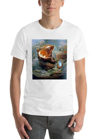 Artistic Abstract Shell Graphic Tee