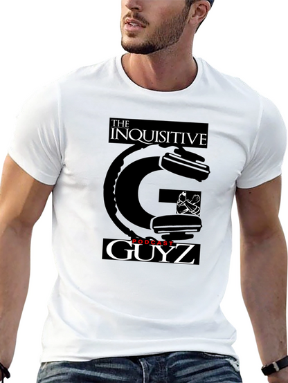 The Inquisitive Guyz Podcast T-Shirt - Black