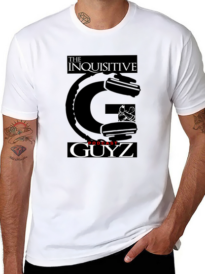 The Inquisitive Guyz Podcast T-Shirt - Black