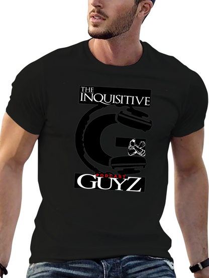 The Inquisitive Guyz Podcast T-Shirt - Black