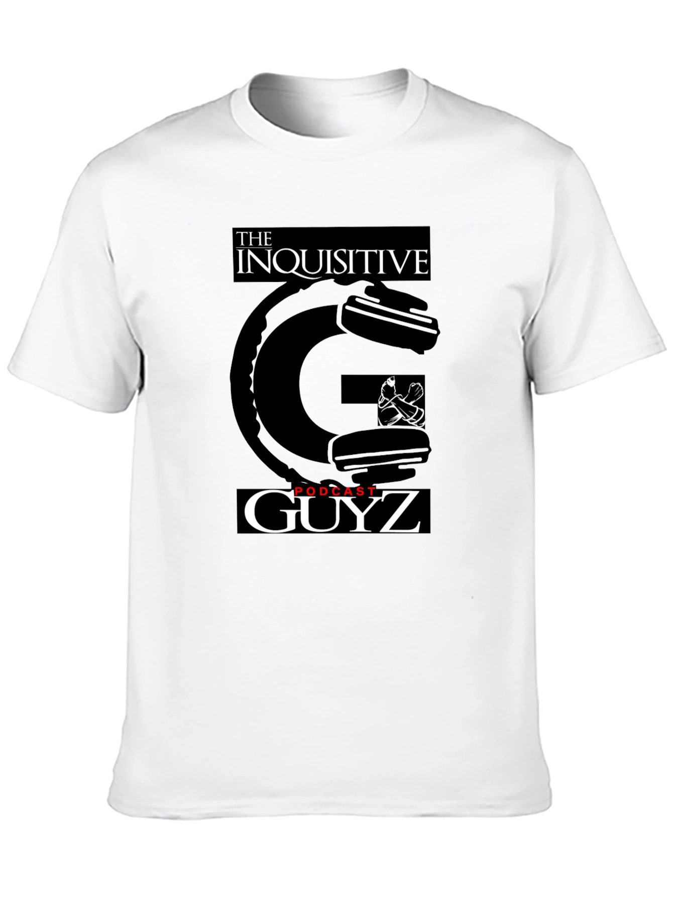 The Inquisitive Guyz Podcast T-Shirt - Black