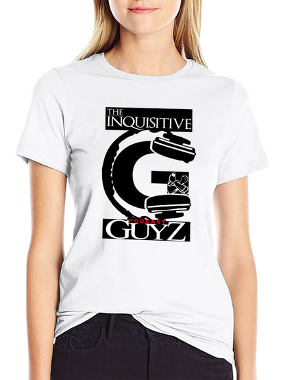 The Inquisitive Guyz Podcast T-Shirt - Black