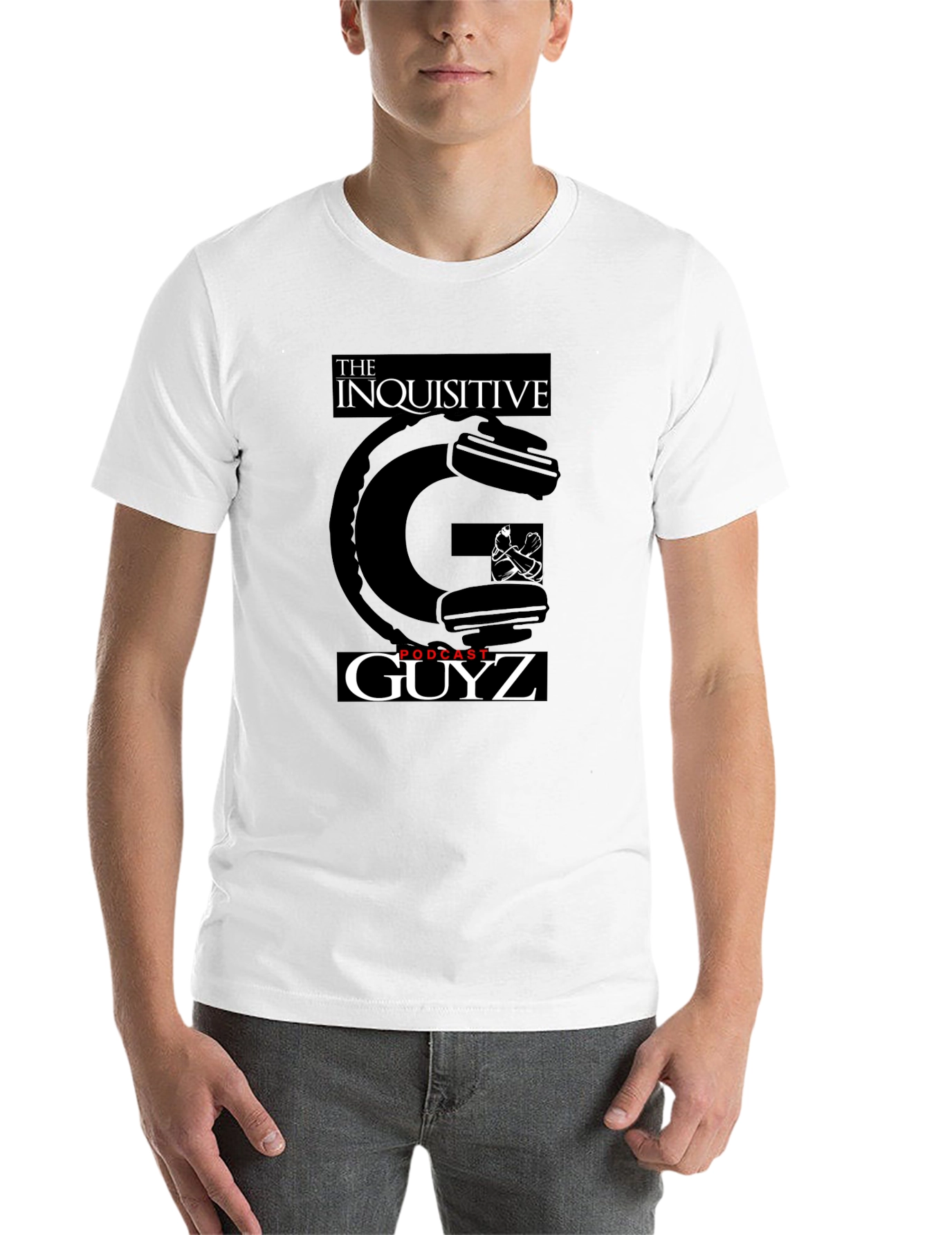 The Inquisitive Guyz Podcast T-Shirt - Black
