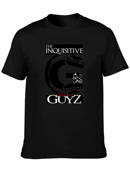 The Inquisitive Guyz Podcast T-Shirt - Black