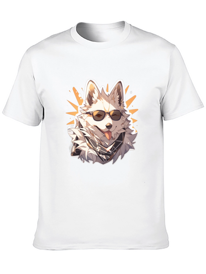 Cool Dog Graphic Tee - Urban Style