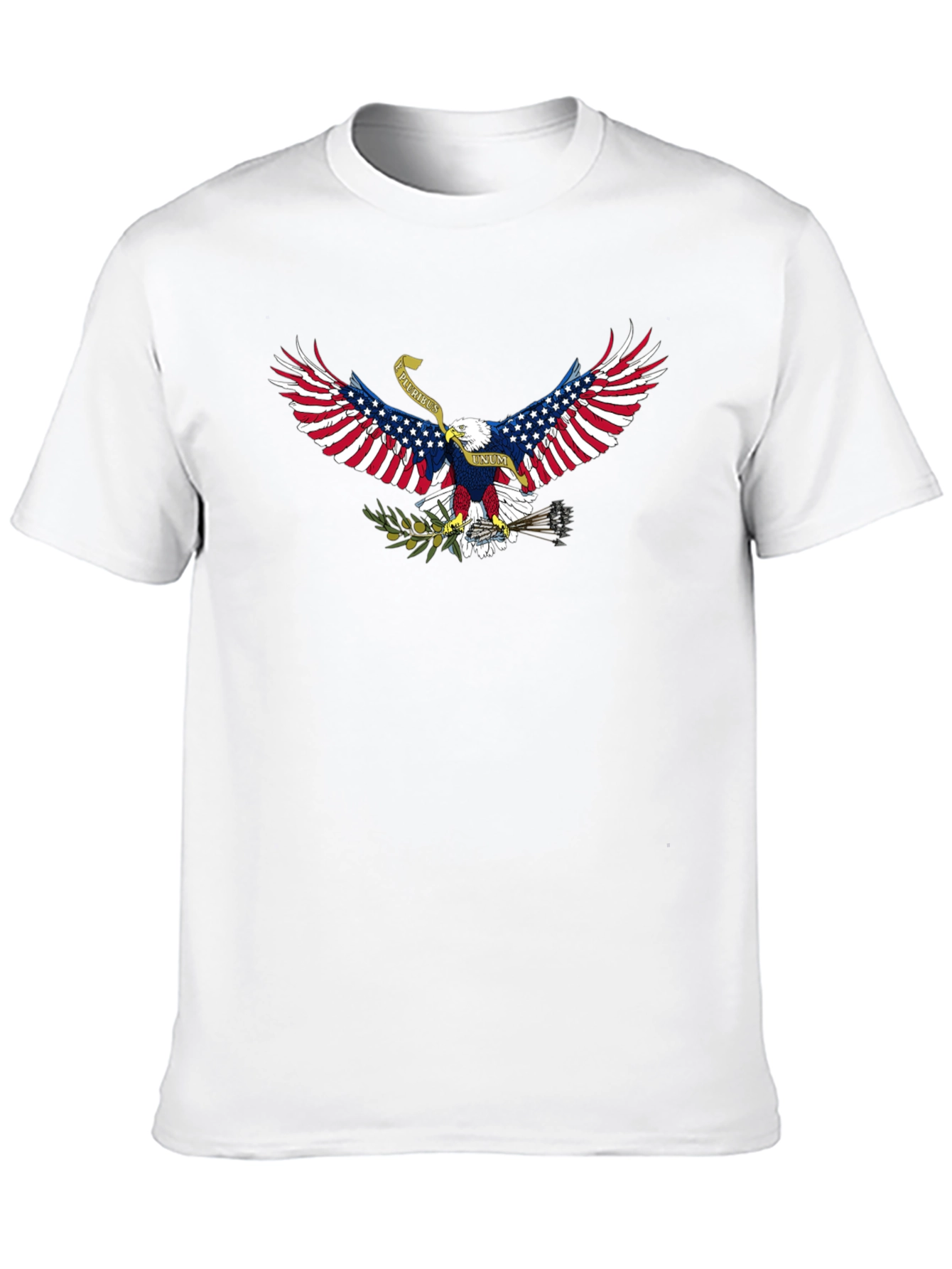 Patriotic Eagle Graphic T-Shirt