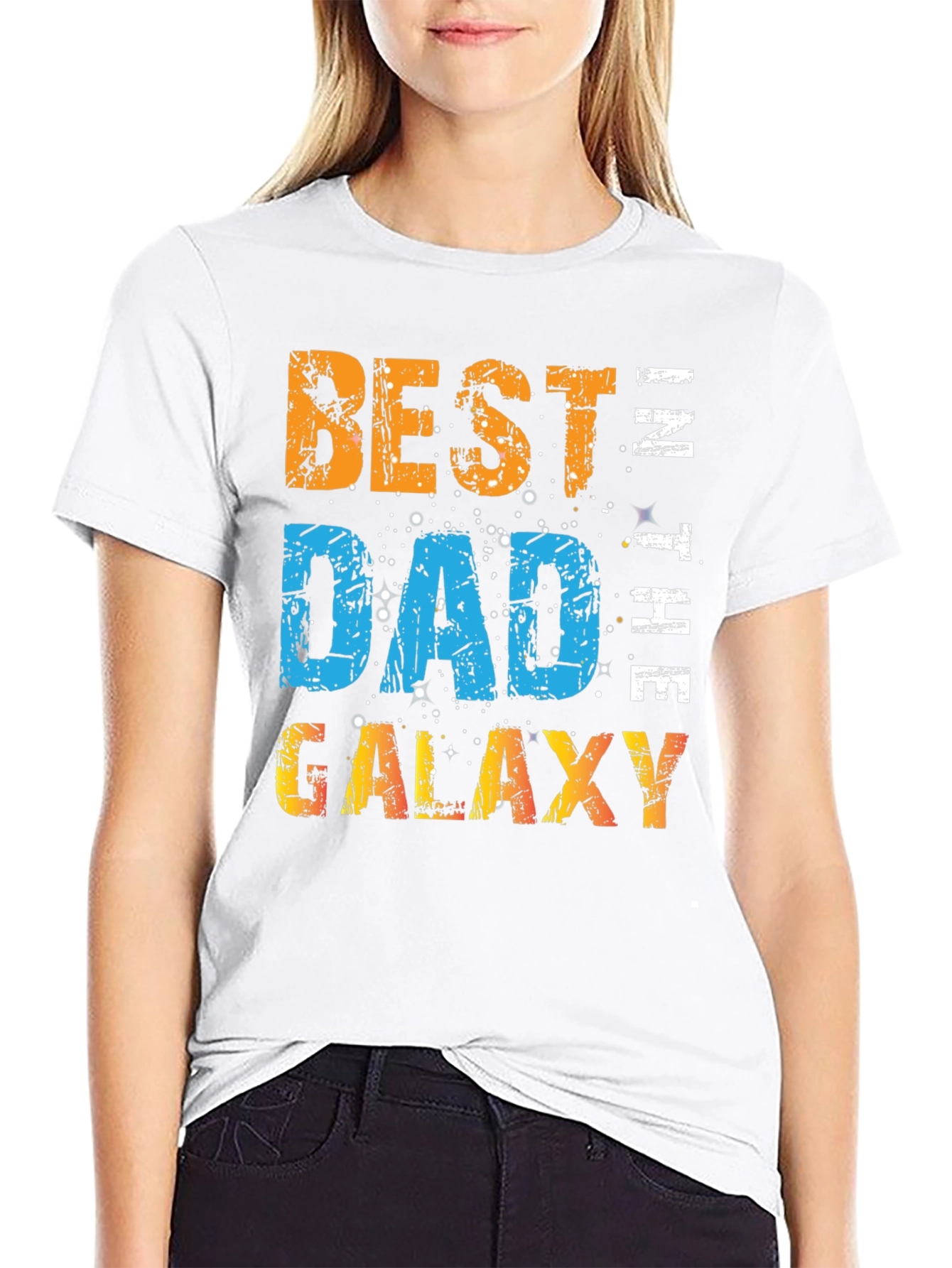 Best Dad In The Galaxy Graphic Tee