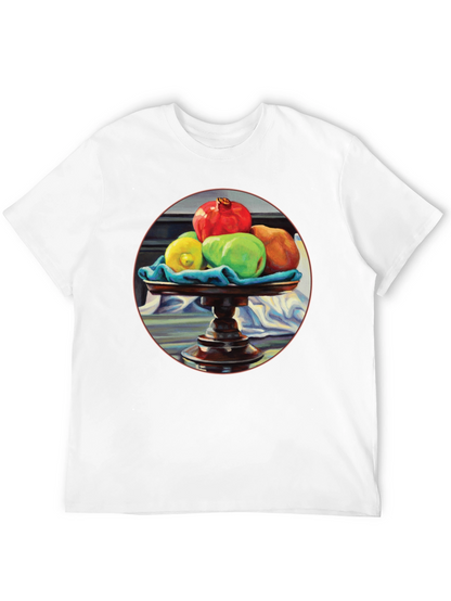 Still Life Fruit T-Shirt - Artistic Graphic Tee