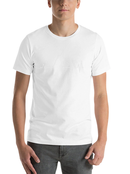 Dog Breed Heartbeat T-Shirt - Black