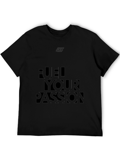 Fuel Your Passion Black Tee