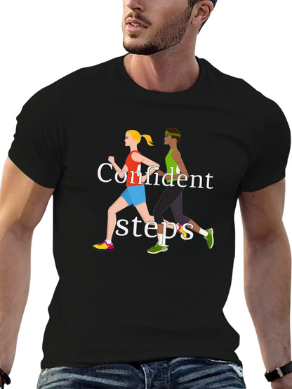 Confident Steps Graphic T-Shirt