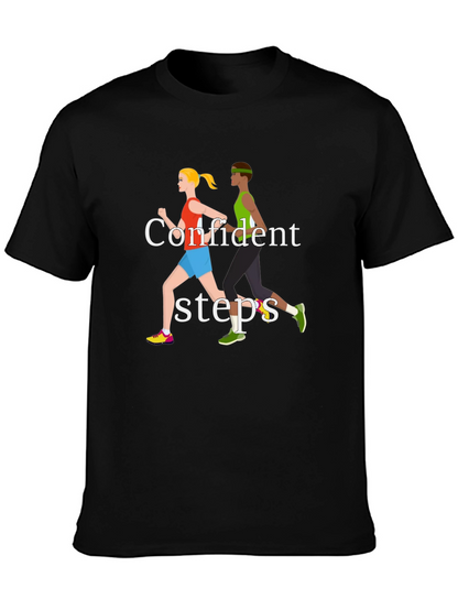 Confident Steps Graphic T-Shirt