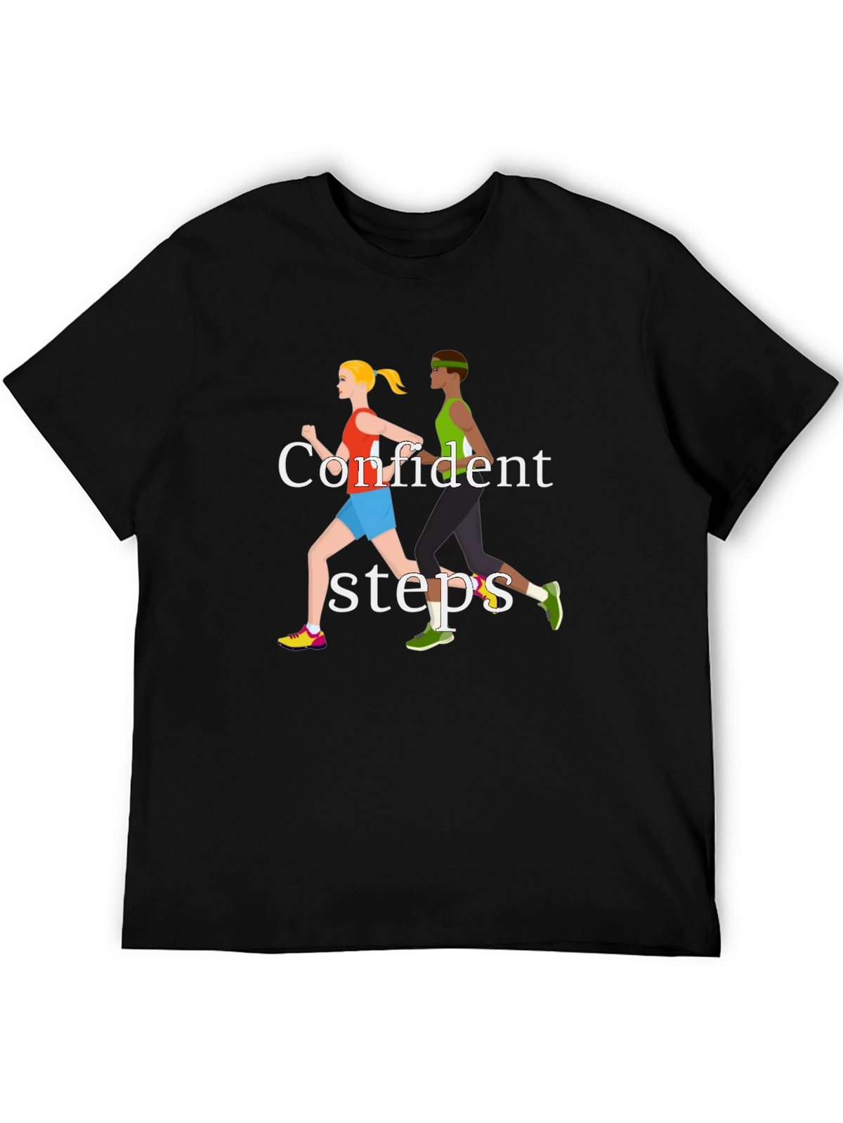 Confident Steps Graphic T-Shirt