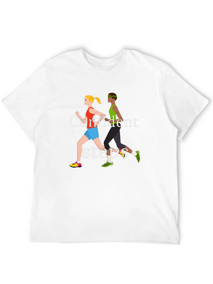 Confident Steps Graphic T-Shirt