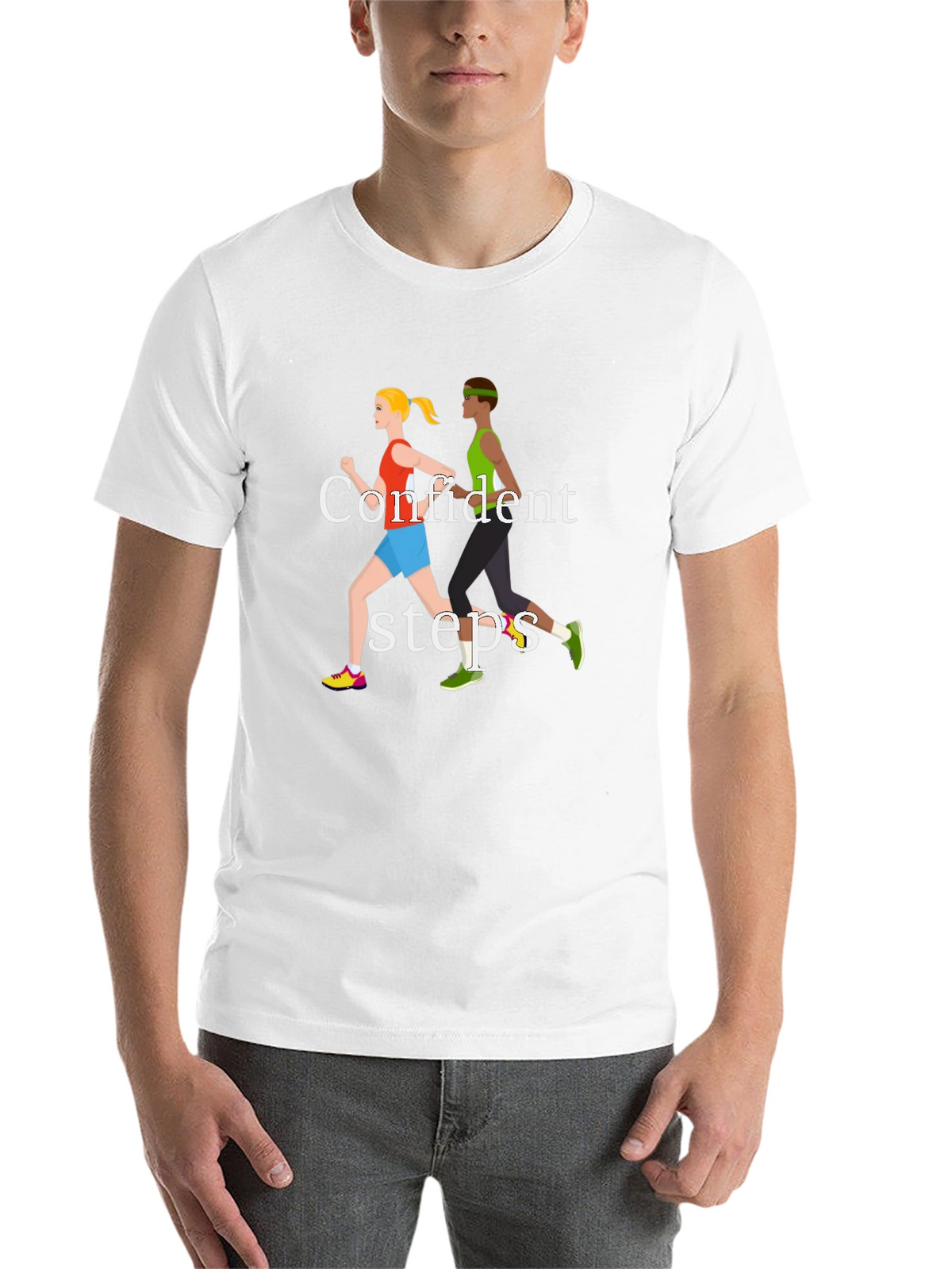Confident Steps Graphic T-Shirt