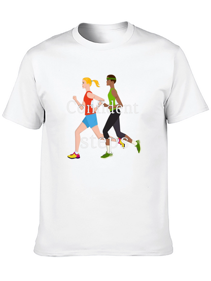 Confident Steps Graphic T-Shirt
