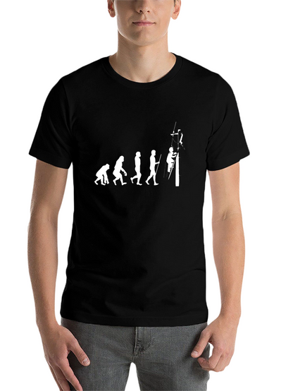 Evolution Lineman T-Shirt - Electrician Climbing Tee