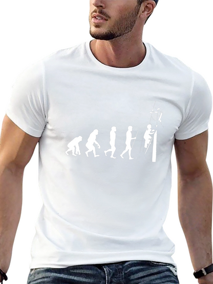 Evolution Lineman T-Shirt - Electrician Climbing Tee