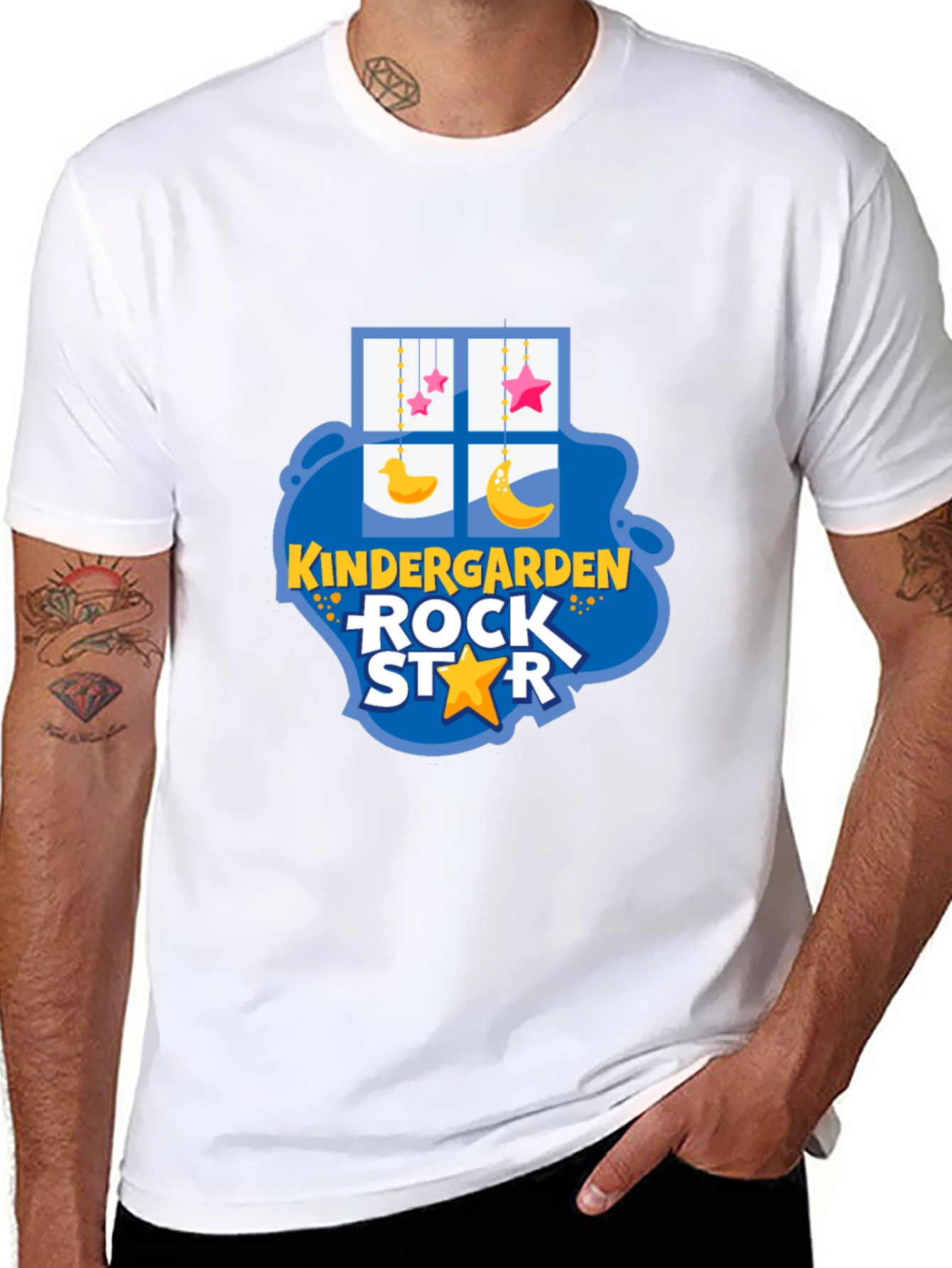 Kindergarten Rock Star T-Shirt - Adorable Design