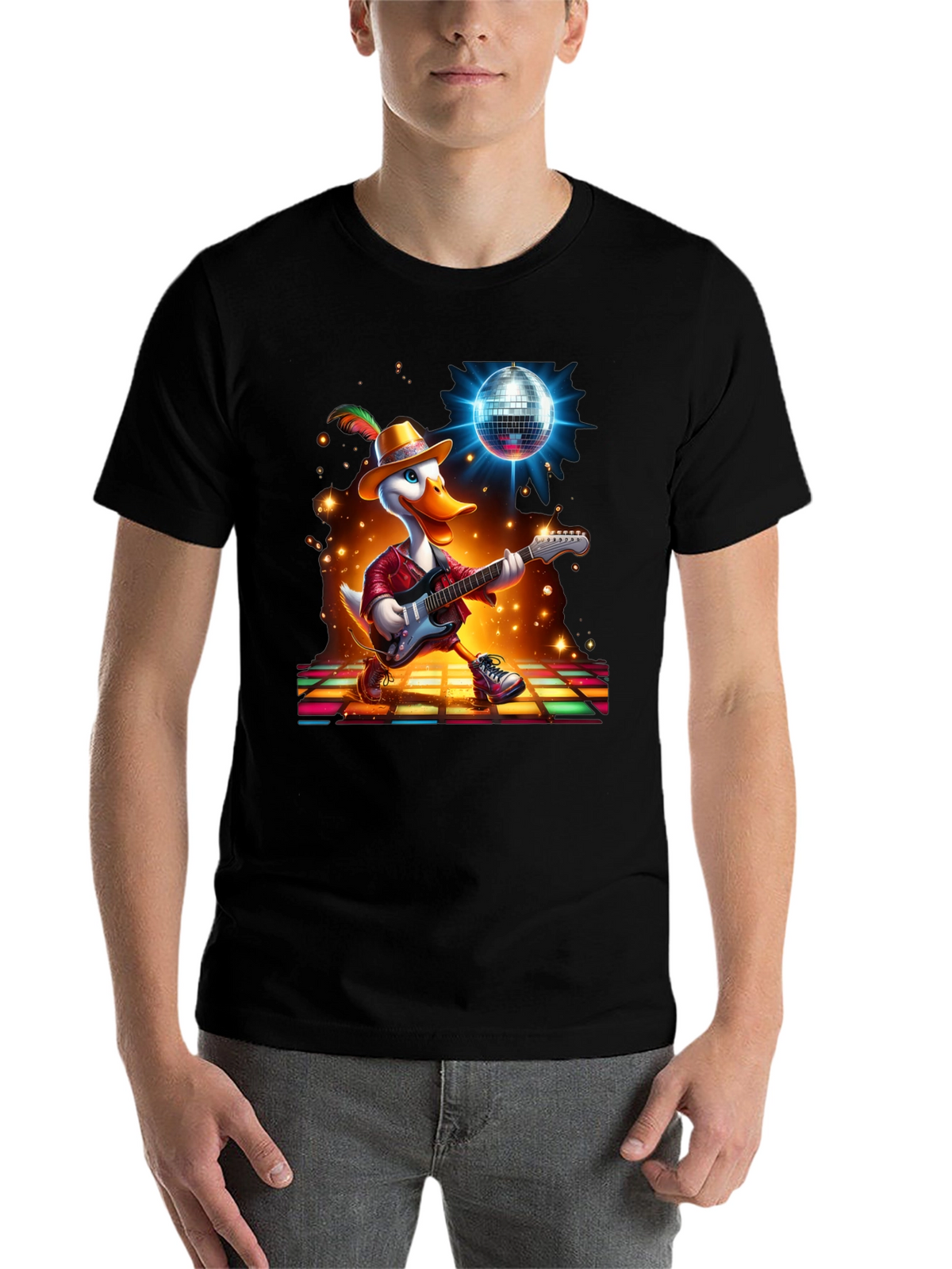 Duck Guitarist T-Shirt