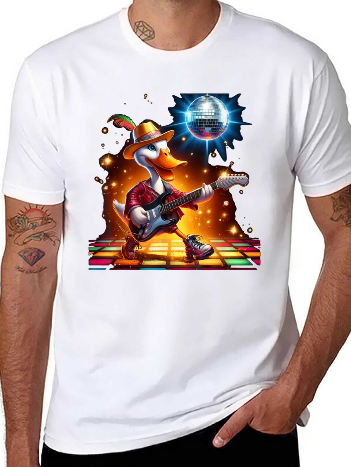 Duck Guitarist T-Shirt
