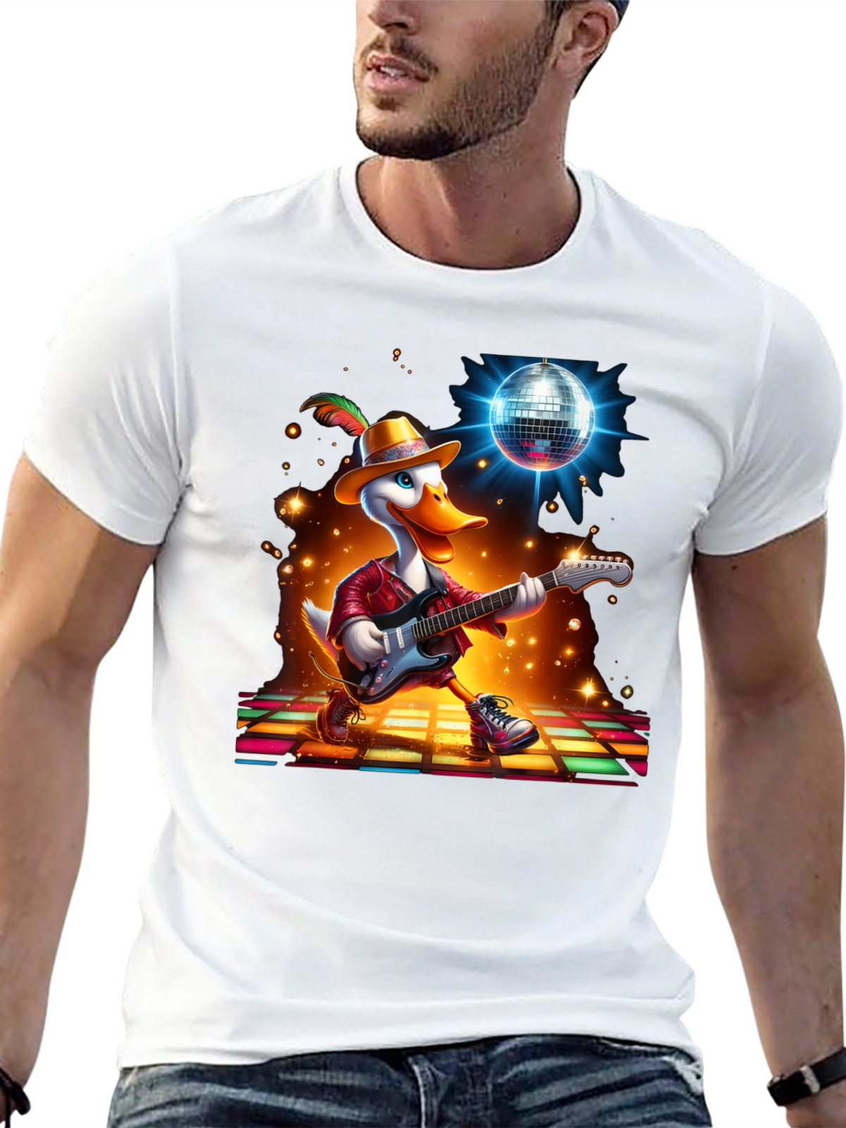 Duck Guitarist T-Shirt