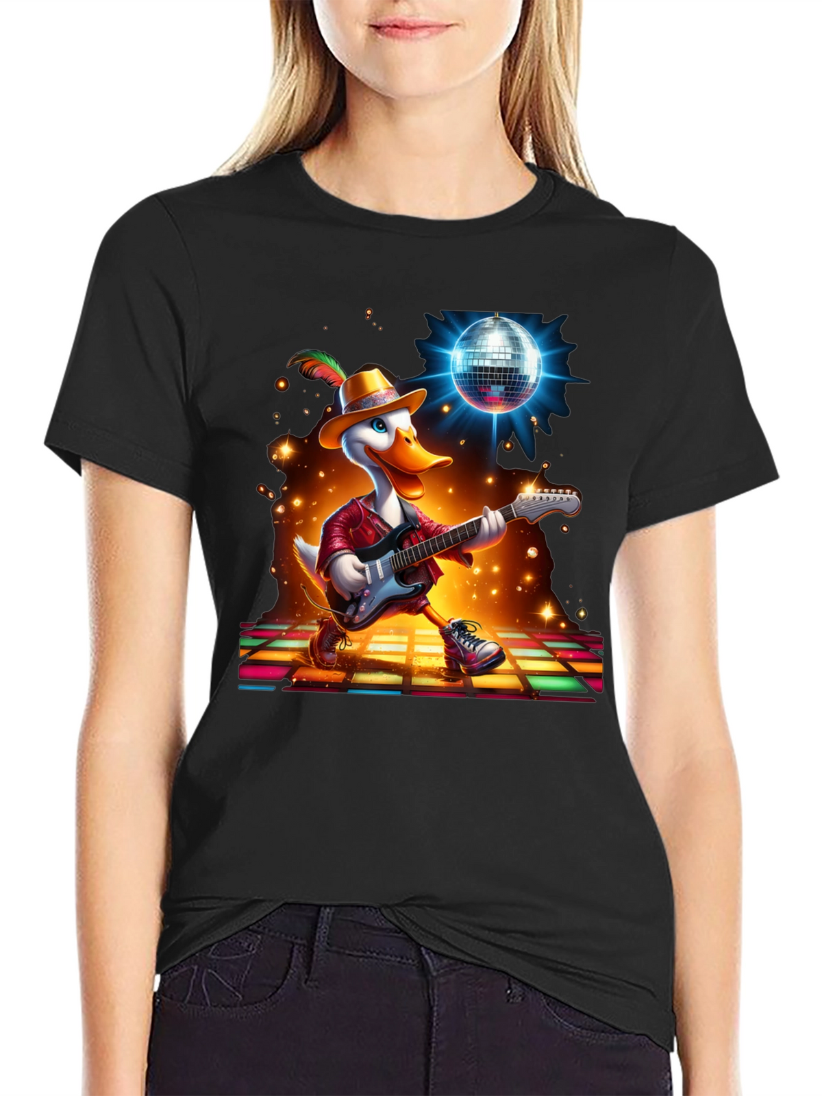 Duck Guitarist T-Shirt