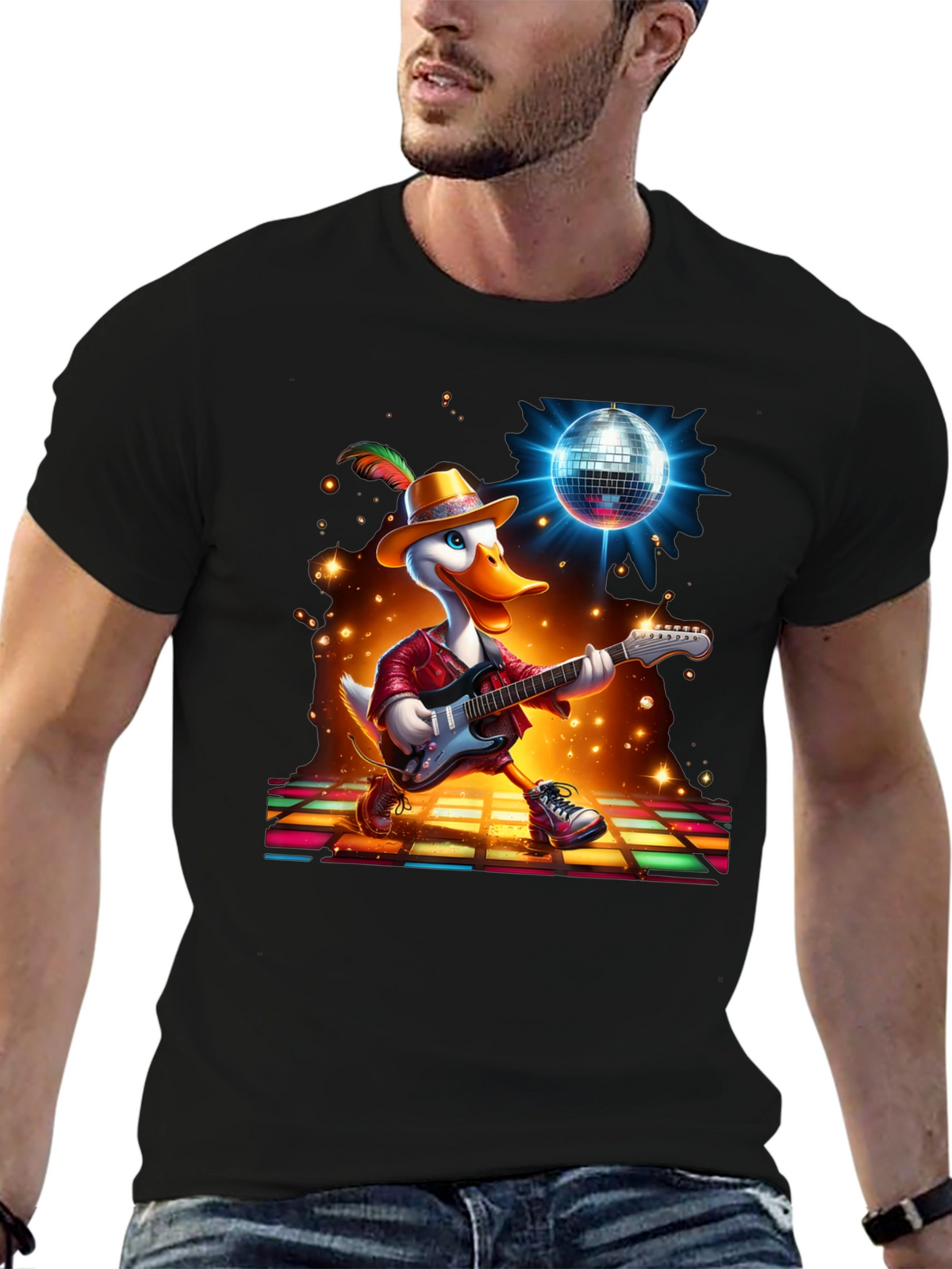 Duck Guitarist T-Shirt