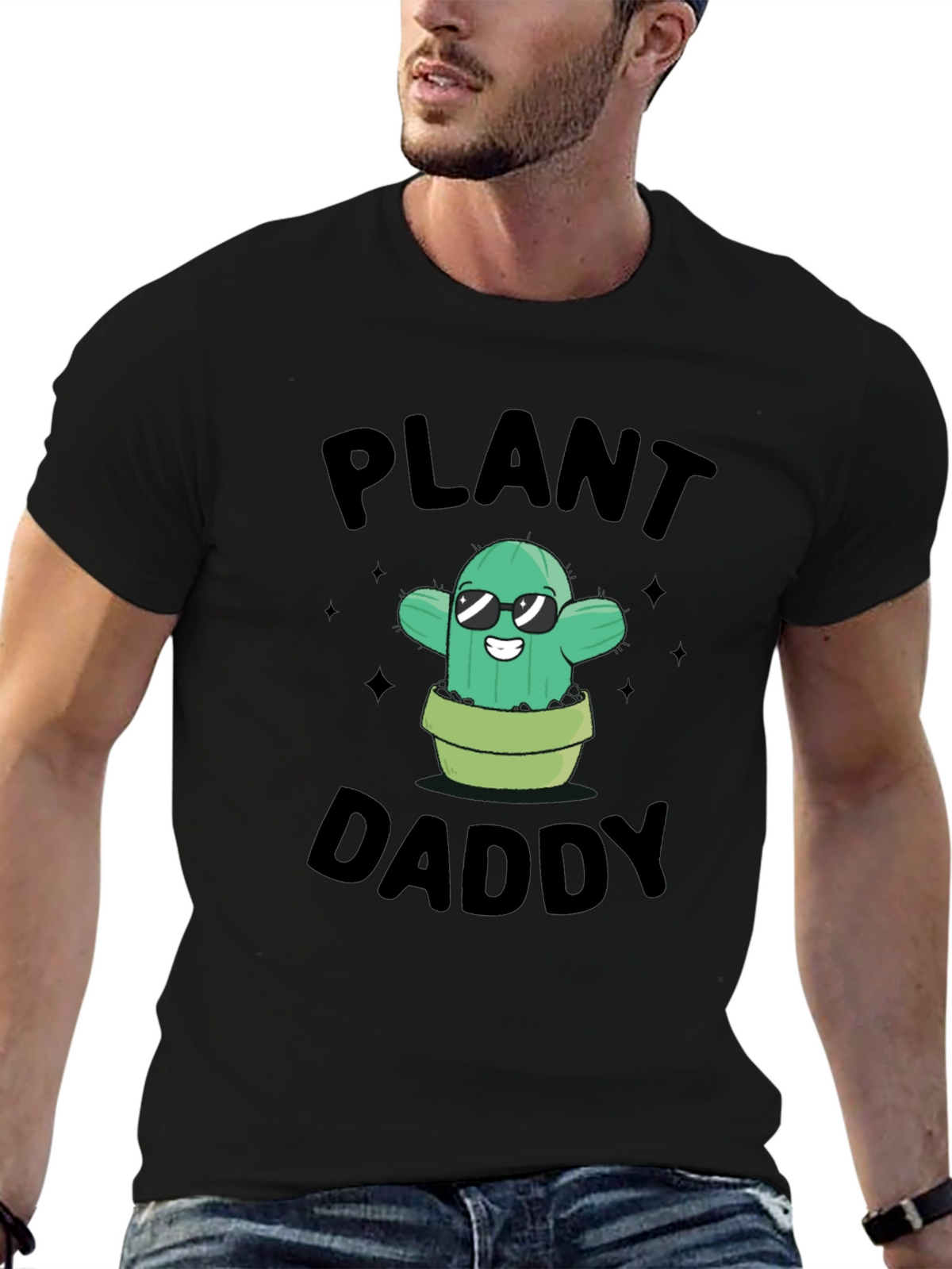 Plant Daddy Graphic T-Shirt - Cactus Tee