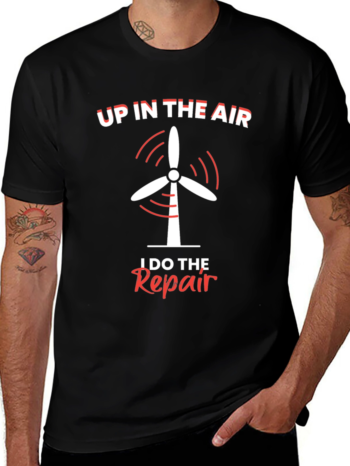 Up In The Air Repair T-Shirt