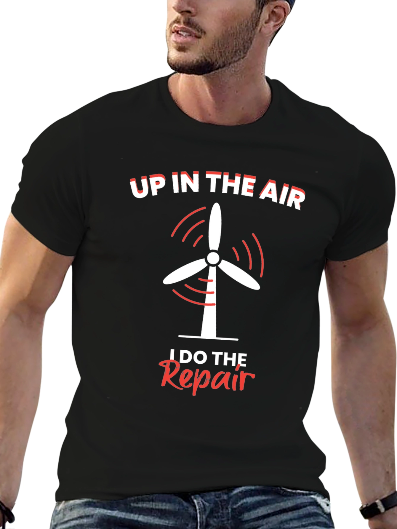 Up In The Air Repair T-Shirt